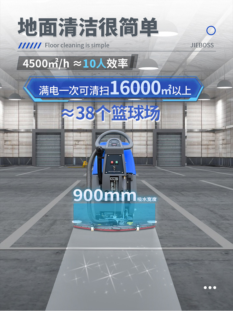 自走式手推電動洗地機690 自走式手推電動洗地機690